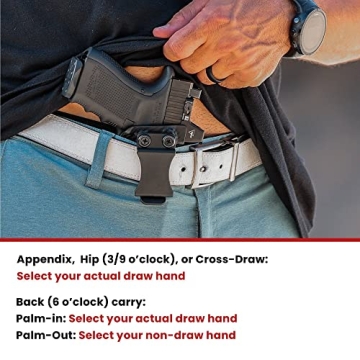 Rounded IWB KYDEX Holster for Taurus G2 G2C Right Fit