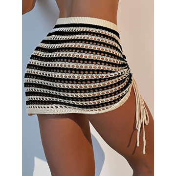 Stylish COZYEASE Women's Beach Cover-Up Skirt for Summer