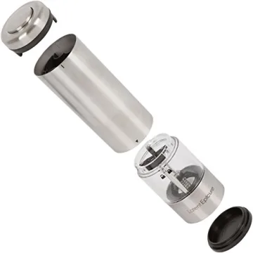 Stylish Electric Salt and Pepper Grinder Set for Easy Use
