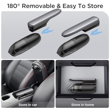 HAIMEEC Handheld Vacuum - Lightweight Cordless Cleaning Power