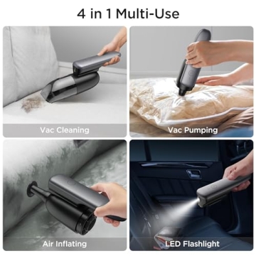 HAIMEEC Handheld Vacuum - Lightweight Cordless Cleaning Power