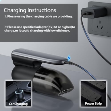 HAIMEEC Handheld Vacuum - Lightweight Cordless Cleaning Power