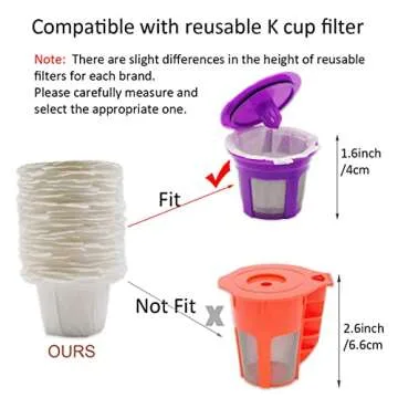 Eco-Friendly Disposable Coffee Filters for Keurig Brewers