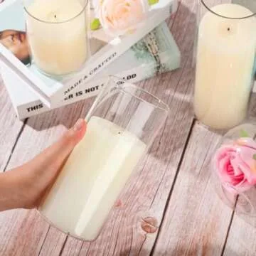 Elegant Shihanee Candle and Glass Vase Set for Weddings