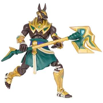 League of Legends, 2-Pack, Official Nasus and Renekton Collectible Figures, Over 7-Inches with 2 Accessories, The Champion Collection, Collector Grade, Ages 14 and Up