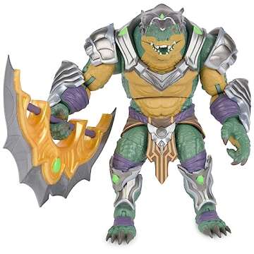 League of Legends, 2-Pack, Official Nasus and Renekton Collectible Figures, Over 7-Inches with 2 Accessories, The Champion Collection, Collector Grade, Ages 14 and Up