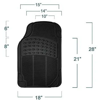 ClimaProof Universal Floor Mats - Heavy Duty Protection