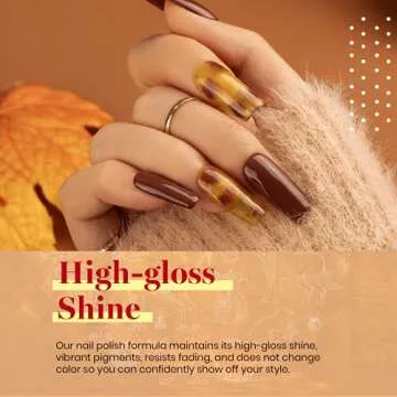 Beetles Fall Gel Nail Polish Set - 6 Trendy Colors