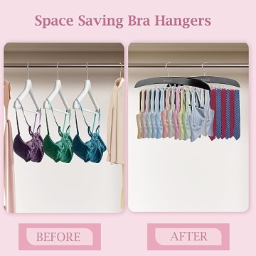 Leccod 360 Rotating Tank Top Hanger Space Saver