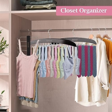 Leccod 360 Rotating Tank Top Hanger Space Saver