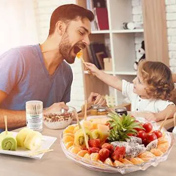 [2 Packs of 110 PCS] 3.5 inch Appetizer Forks, Mini Forks for Appetizers, Cocktail Forks Appetizer F...