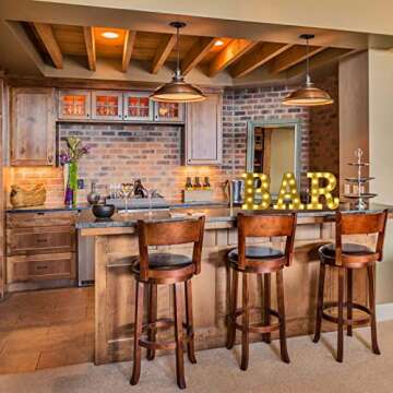 Rdutuok LED Marquee Lights - Light Up BAR Sign for Parties