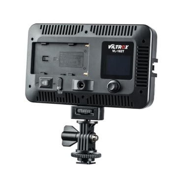 VILTROX VL-162T LED Video Light - Portable & Dimmable
