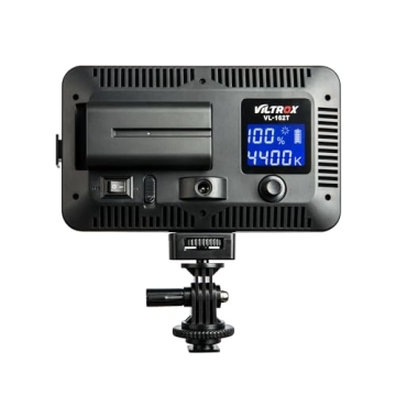 VILTROX VL-162T LED Video Light - Portable & Dimmable