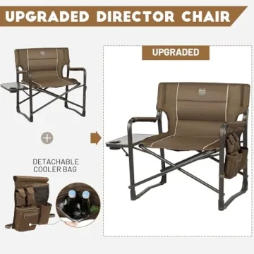 Oversized Folding Chair for Camping Up to 600 lbs