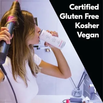 Tru Glow Raspberry Seltzer Drink with Vitamins and Collagen