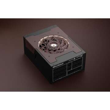 Seasonic Prime TX-1600 Noctua Edition, Ultra-Quiet Fully Modular 1600W 80 Plus Titanium Efficiency ATX 3.1 PC Power Supply (Black/Brown) with US AC Power Cord