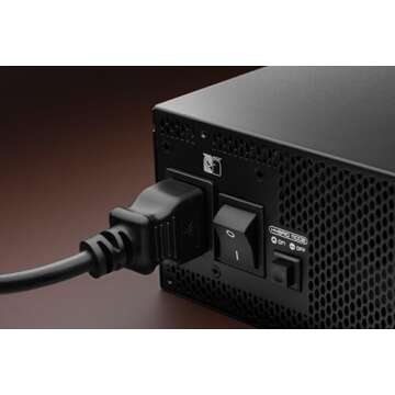 Seasonic Prime TX-1600 Noctua Edition, Ultra-Quiet Fully Modular 1600W 80 Plus Titanium Efficiency ATX 3.1 PC Power Supply (Black/Brown) with US AC Power Cord