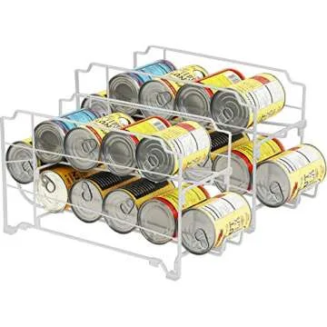 Simple Houseware Stackable Beverage Can Dispenser Rack 2-Pack