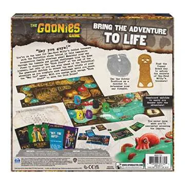 Goonies Game 80's Adventure Board Game for Family Fun