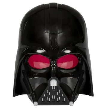 Star Wars Darth Vader Electronic Mask with Phrases & Sound Effects, Costume for Kids, Toys for 5 Yea...