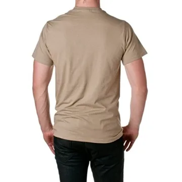 Fruit of the Loom Men's Short Sleeve Crew Tee - Khaki