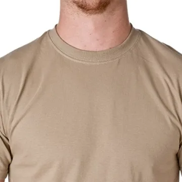 Fruit of the Loom Men's Short Sleeve Crew Tee - Khaki