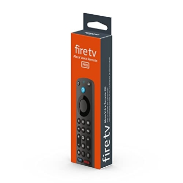 Amazon Fire TV Alexa Voice Remote Pro - Smart Remote with Backlit Buttons and Finder Feature