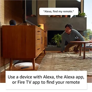 Amazon Fire TV Alexa Voice Remote Pro with Backlit Buttons