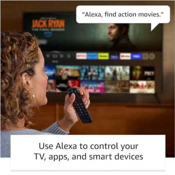 Amazon Fire TV Alexa Voice Remote Pro with Backlit Buttons