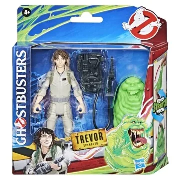 Ghostbusters Trevor Spengler Action Figure with Stretchy Slimer Toy