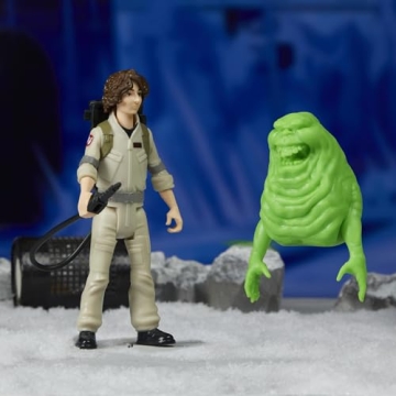 Ghostbusters Trevor Spengler Action Figure with Stretchy Slimer Toy