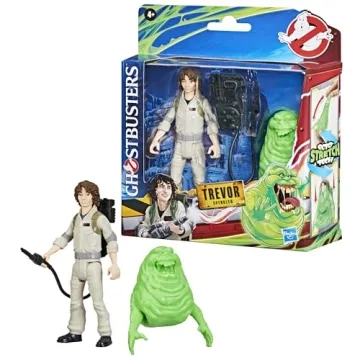 Ghostbusters Trevor Spengler Action Figure with Stretchy Slimer Toy
