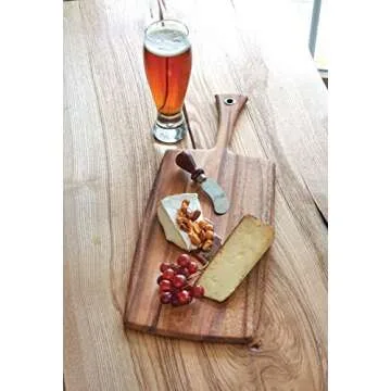 Ironwood Gourmet Acacia Wood Serving Paddleboard