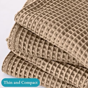 Viva Maison Soft Quick Dry Waffle Hand Towels - Set of 4