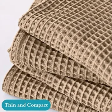 Viva Maison Soft Quick Dry Waffle Hand Towels - Set of 4