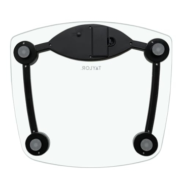 Taylor Digital Bathroom Scale with Chrome Finish for Accuracy