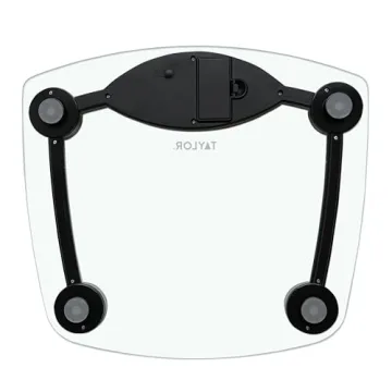 Taylor Digital Bathroom Scale with Chrome Finish for Accuracy