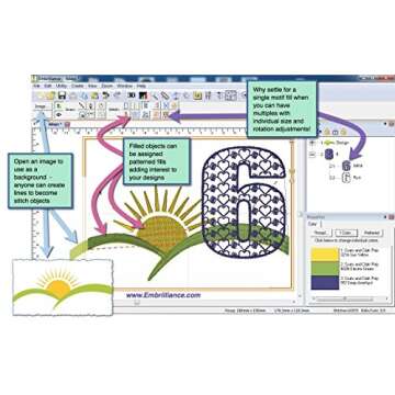 Embrilliance StitchArtist Level 1 Affordable Digitizing Software