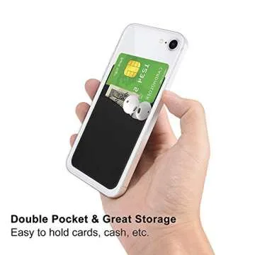 Senose Phone Wallet for Card Storage – 5-Pack