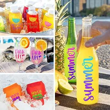 TECKWRAP Cold Color Changing Vinyl Adhesive Vinyl Bundle 12" x 36"/Rolls for DIY Craft, Arts (Pink to Purple, Neon Yellow to Green, Pink to Red, Green to Dark Green,Blue to Purple,Yellow to Green)