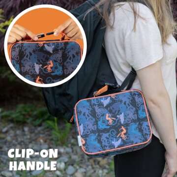Durable Bentology Lunch Bag for Kids - Insulated & Stylish