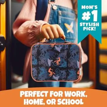 Durable Bentology Lunch Bag for Kids - Insulated & Stylish