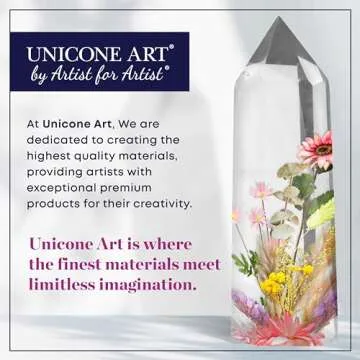 Unicone Art Epoxy Resin Kit - Non-Toxic, Odor-Free, UV Resistant