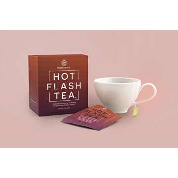 Hot Flash Tea - Organic Multi-sypmptom Menopause Support* (15 Day Supply)