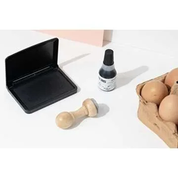 Personalized Egg Stamp for Homesteaders | Charming Designs