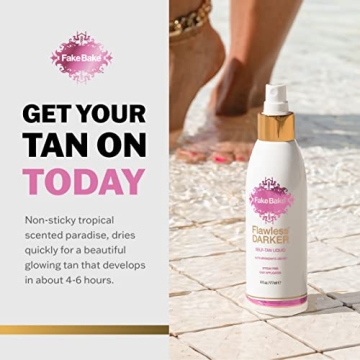 Fake Bake Flawless Darker Self-Tanner with Application Mitt