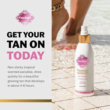 Fake Bake Flawless Darker Self-Tanner with Application Mitt