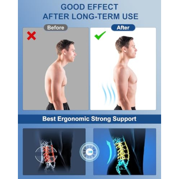 Back Brace for Lower Back Pain Relief - Ergonomic Support Brace