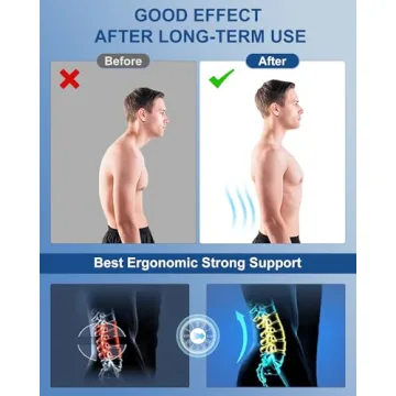 Back Brace for Lower Back Pain Relief - Ergonomic Support Brace